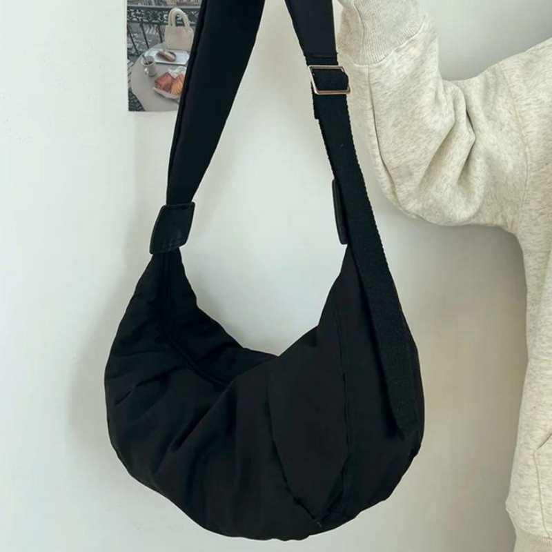 Bolsa em Nylon Tiracolo Grande - Grazze