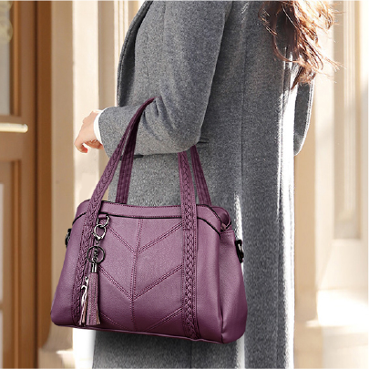 Bolsa em Couro Luxo Crossbody - Gina