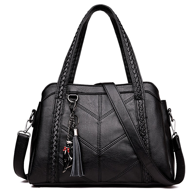 Bolsa em Couro Luxo Crossbody - Gina