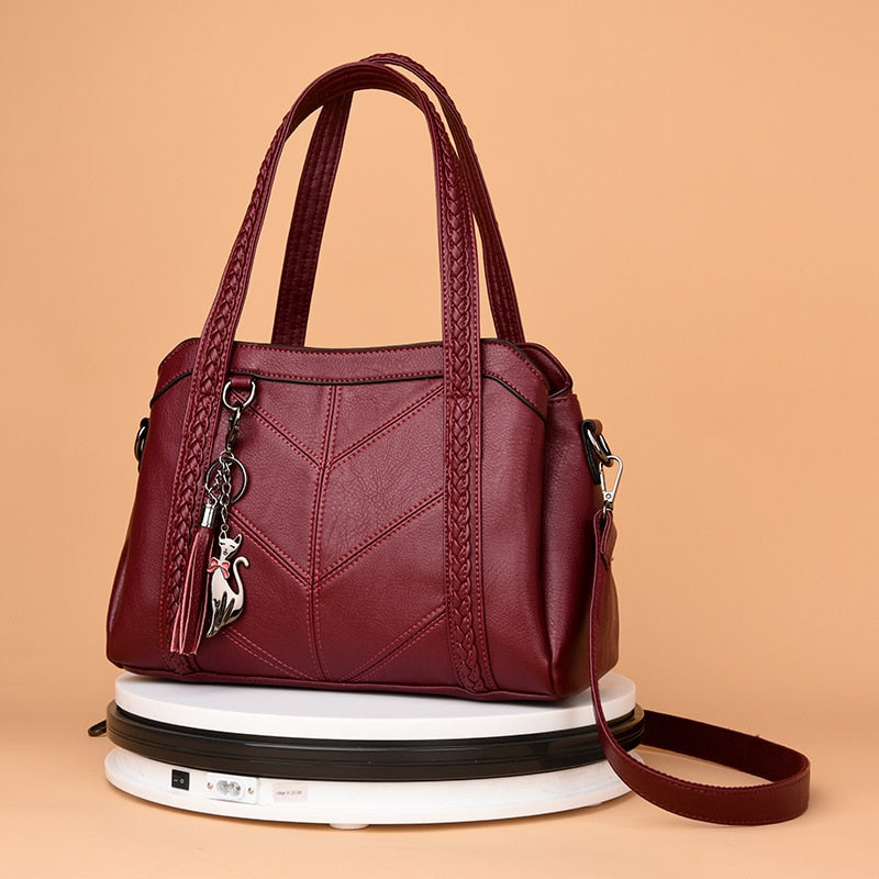 Bolsa em Couro Luxo Crossbody - Gina