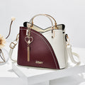 Bolsa em Couro PU Crossbody Retal - Florenza