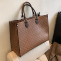 Bolsa Grande Tote Lady Ombro Luxo - Letters